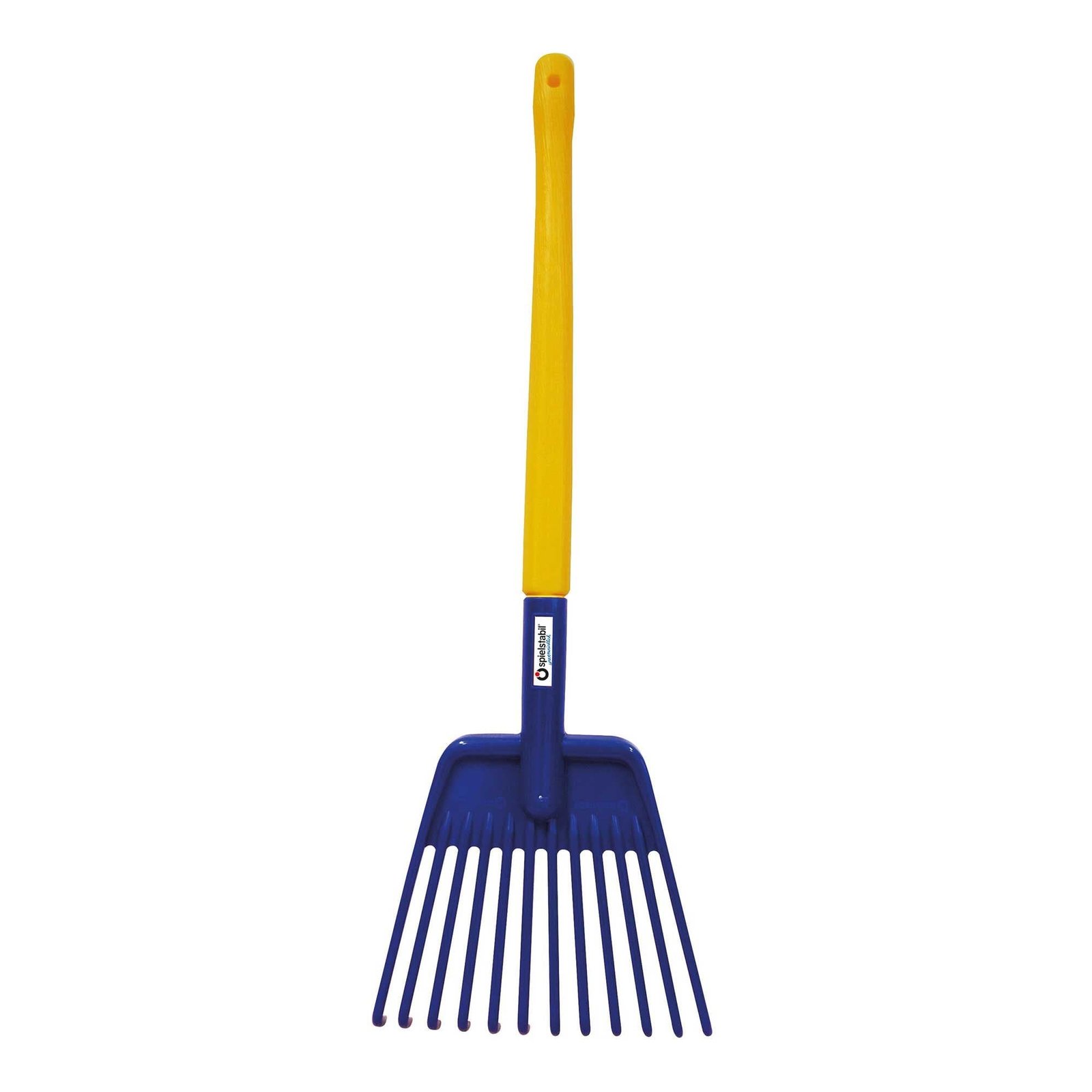 spielstabil-leaf-rake-S7809.jpg Children's Long Handled Leaf Rake - Image 1