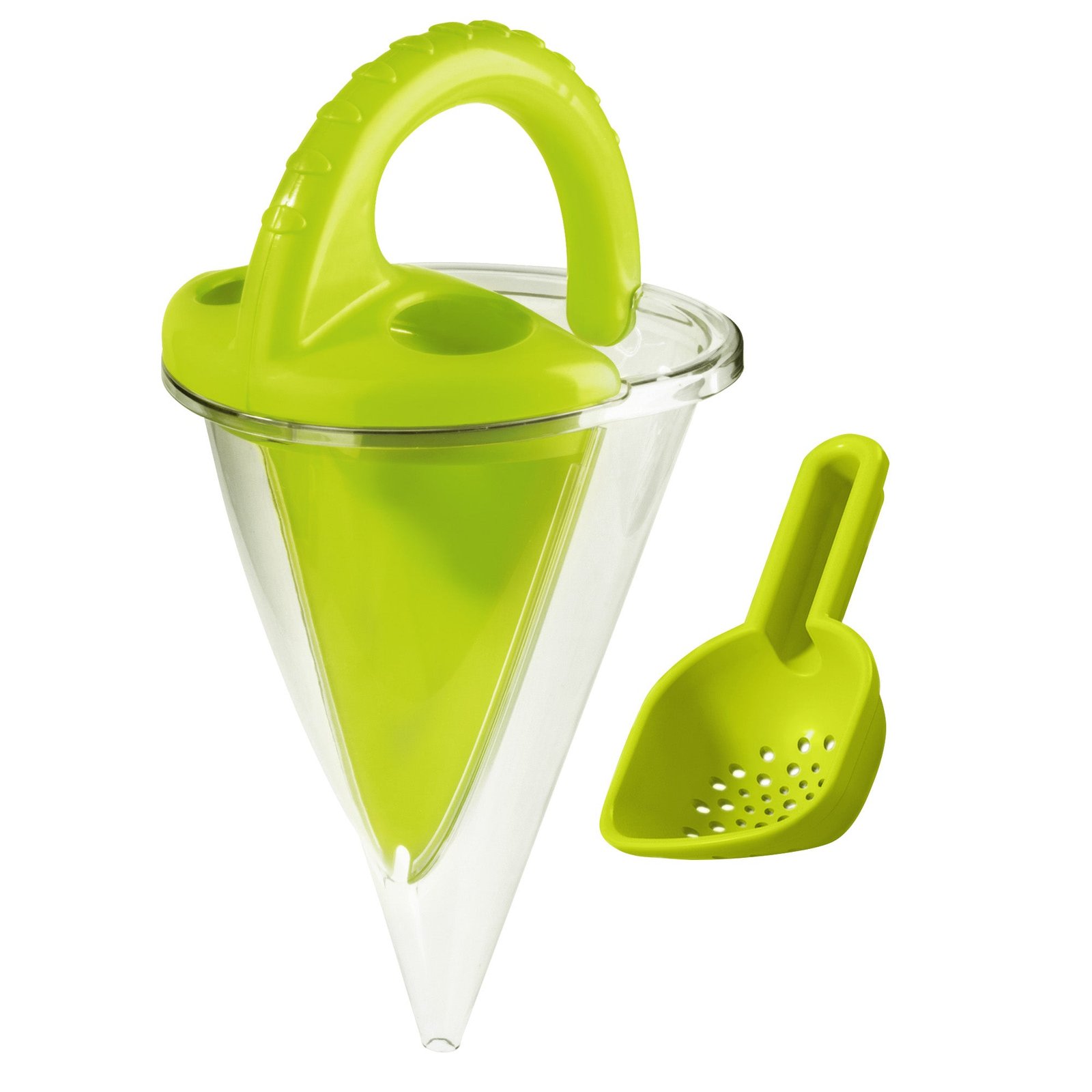 spilling-funnel-302694-with-sieve.jpg Spilling Funnel Sand and Water Mixing Toy - Image 1